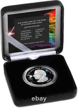 2024 Canada Maple Leaf Dark Side of the King Edition 1 oz Silver Coin