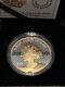 2024 Canada Peace Pax $1 Dollar Uhr 1 Oz 99.99% Silver With Yellow Gold Plating