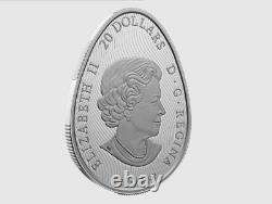 2024 Canada Traditional Ukrainian Pysanka $20 99.99% Pure Silver Coin