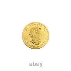 25 gram (25 x 1 g) 2021 MapleGram Sheet of Gold Coins