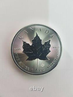 3 Canadian Silver Maple Leaf One 1 oz (. 999) Coin 2020 with tube