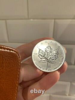 4 coins 2011 1oz Canadian Silver Maple Leaf Bullion Coins uncirculated