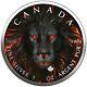 $5 Canada 1 Oz Silver Maple Leaf Spirit Lion. 9999 Box, Capsule, Coa