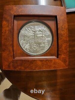 5 Kg Pure Silver Coin Canada 150 From Coast to Coast to Coast Mintage 100
