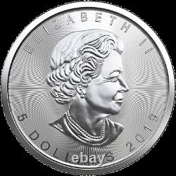 50 oz 50 x 1 oz 2019 Silver Maple Leaf Coin RCM. 9999 Ag