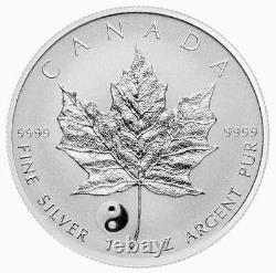 6x Canada 1 oz Pure Silver Maple Leafs 6 Privy Marks 2016 and 2017 Reverse Proof