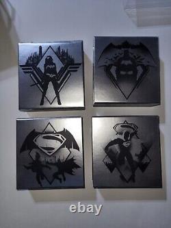 Batman vs. Superman Royal Canadian Mint 5 coin set Complete Batman DC Collectibl