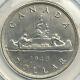 Canada 1948 One 1 Dollar Silver Royal Canadian Mint $1 Km 46 Low Mintage 18,780