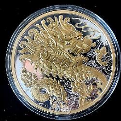 CANADA 2021 $125 Triumphant Dragon 1/2 Kilogram Pure Silver Coin