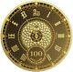 Chronos 2022 $100 1 Oz Pure Gold Proof Like Coin In Capsule Tokelau
