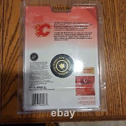 Calgary Flames Special Edition Coin Puck 2008 $1 Royal Canadian Mint OGP