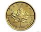 Canada 1/10 Oz. 9999 Gold Maple Leaf Elizabeth Ii 5 Dollars Bu Sealed Round Coin
