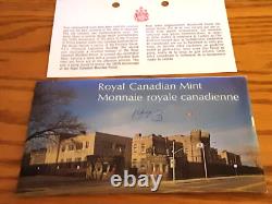 Canada 1973 Large Bust 25 Cent- Royal Canadian Mint Prooflike Set