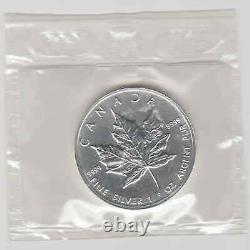Canada 1997 1 Ounce Silver Maple Leaf Still Sealed Lowest Mintage