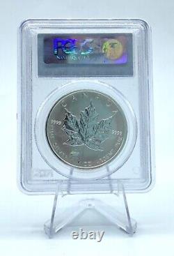 Canada 1998 Silver Maple 1 Ounce Coin Titanic Privy Mark PCGS SP-68