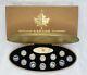 Canada 1999 Millennium 25 Cent Sterling Silver Proof 12 Coin Set