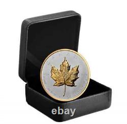 Canada $20 Dollars FABULOUS ULTRA-HIGH RELIEF Silver Maple Leaf Coin
