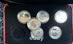 Canada 2005 50-Cent Sterling Silver Six-coin Set WW II Battle of Britain