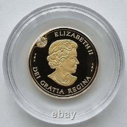 Canada 2012 $300 Diamond Jubilee Studded 22g Gold Proof Coin Royal Canadian Mint