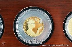 Canada 2012 The Queens Diamond Jubilee Royal Canadian Mint Gold 3-Coin Gold Coin
