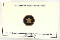 Canada 2012 War of 1812 Silver Dollar 99.99% Pure Silver 8 Coin Proof Set + Gold