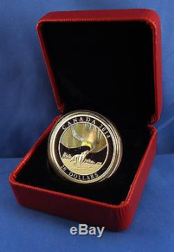 Canada 2014 $20 Howling Wolf & Story of the Northern Lights Hologram 1 oz Silver