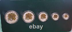 Canada 2014 Fine Silver Fractional Set The Maple Leaf