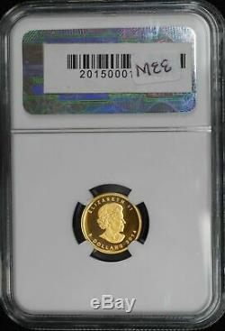 Canada 2014 Woolly Mammoth Prehistoric $5 1/10 Oz Pure Gold Proof NGC PF70 UC ER