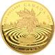 Canada 2015 200$ Maple Leaf Reflection 1 Oz. Pure Gold Coin Royal Canadian Mint