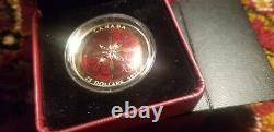 Canada 2015 Christmas Ornament Holiday Fine Silver $25 Coin Royal Canadian Mint