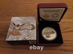Canada 2016 Regal Red-Tailed Hawk $20 1OZ Pure Silver Proof Coin Canada