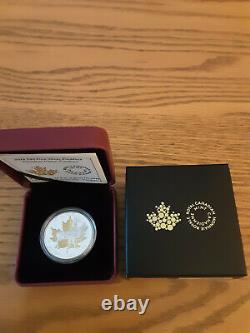 Canada 2018 $25 Fine Silver Coin Piedfort Timeless Icons
