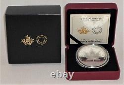 Canada 2020 PML Pulsating Maple Leaf 2 Oz. 9999 Silver Proof $10 withOGP 244/3000