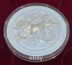 Canada 5 Oz $50 Fine Silver Coin 100 Years of the Calgary Stampede (2012)