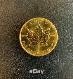 Canada Gold Maple Leaf coin 1 oz $50.9999 Fine 1984