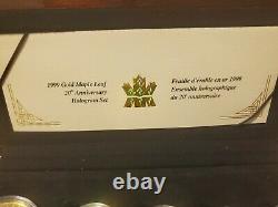Canada Maple Leaf Gold Hologram Set 1999