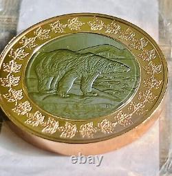 Canada Polar Bear & Royal Canadian Mint President Medal Proof Coin Token