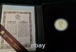 Goldmünze 100 Kanada Doller The Royal Canadian Mint 16,7 Gramm polierte Platte