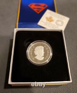 Limited 2014 Iconic Superman 3/4 Oz Fine Silver 15$ Coin 1 Action Comics 419