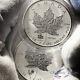 Lot Of 2 2017 1 Oz Pure Silver Maple Leaf Reverse Proof Coins In Capsules