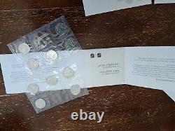 Lot Of Various Sealed Circulation Coins Canada. Royal Canadian Mint