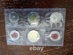 Lot Of Various Sealed Circulation Coins Canada. Royal Canadian Mint