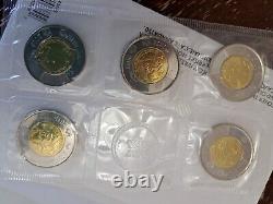 Lot Of Various Sealed Circulation Coins Canada. Royal Canadian Mint