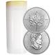 Lot Of 25 2019 $5 Silver Canadian Maple Leaf 1 Oz Brilliant Uncirculated Full