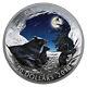 Moonlit Tranquility Natures Light Show 2018 Canada 5oz Pure Silver Coin Rcm