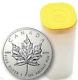 Qty 25 X Canadian Maple Leaf 9999 Silver Coins 2010 In Mint Tube