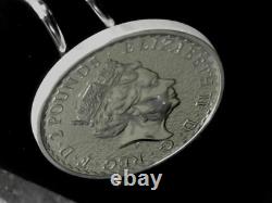 Queen Elizabeth II? 2016 Britannia Proof 1 Oz. 9999 Fine Silver 2 GBP UK