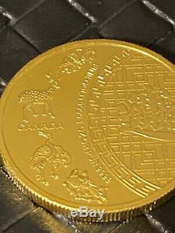 RARE 2014 Canada 1 oz Gold Five 5 Blessings BU $50 low mintage 350 Chinese Lucky