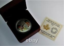 RARE 2014 Canadian 1 oz. 9999 silver Proof COUGAR IN MAPLES with COA & OGP