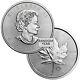 Random Year $5 Silver Canadian Maple Leaf 1 Oz Bu